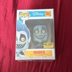 Funko Pop Hades Vinyl Figure - Blue & Yellow